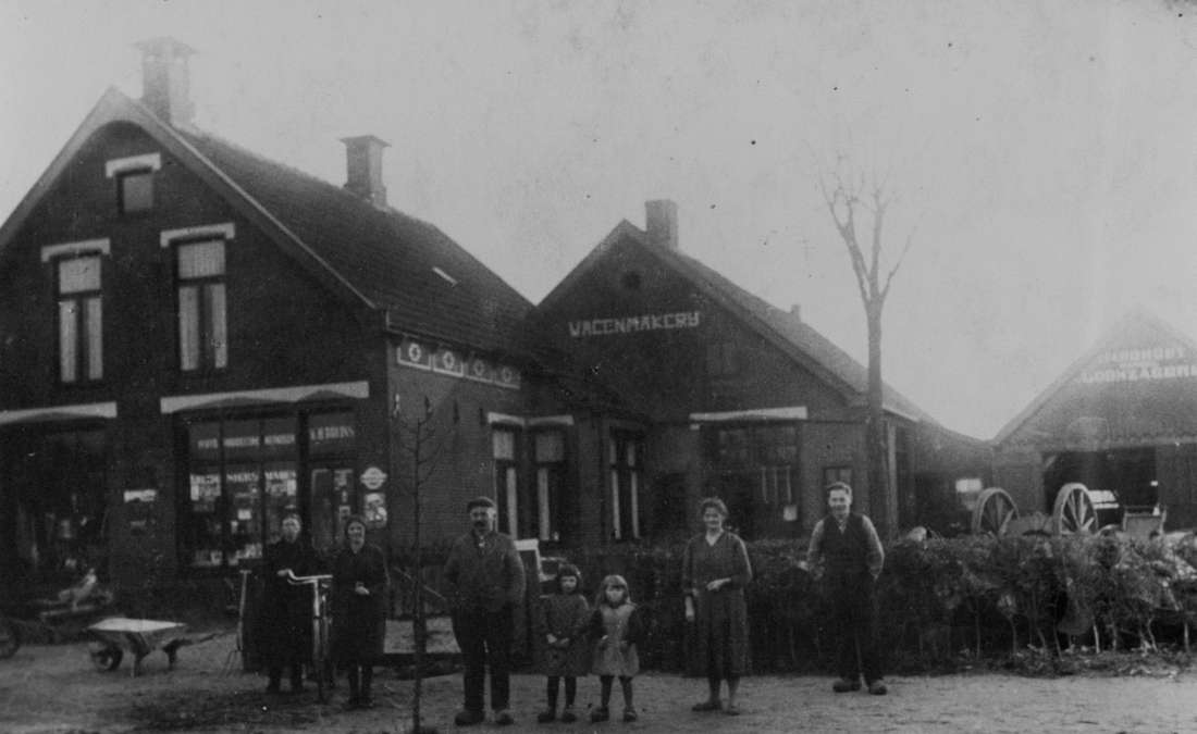 Wagenmakerij en winkel